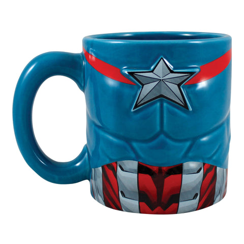 Taza Vandor Capitán América en caja-regalo, lista para regalo o colección diaria