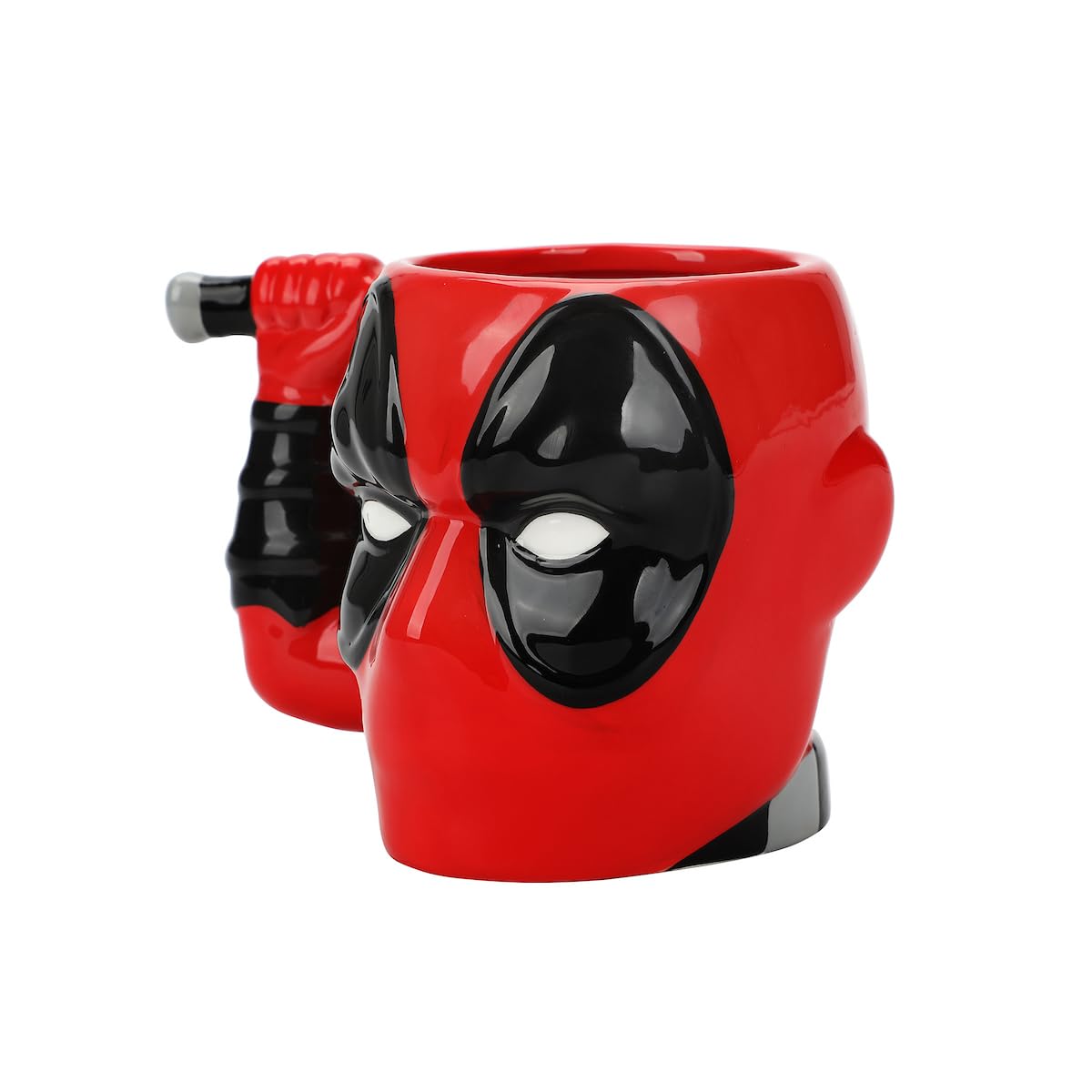 Taza Vandor Deadpool esculpida, embalaje seguro listo para regalo.