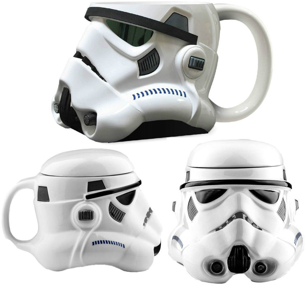 Vandor Taza cerámica regalo Stormtrooper con caja colorida para fanáticos.