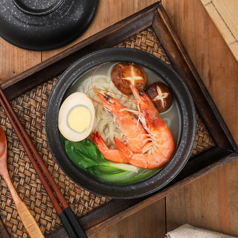VanEnjoy dimensiones 16.2 x 11.5 cm, tamaño grande para ramen y sopa.