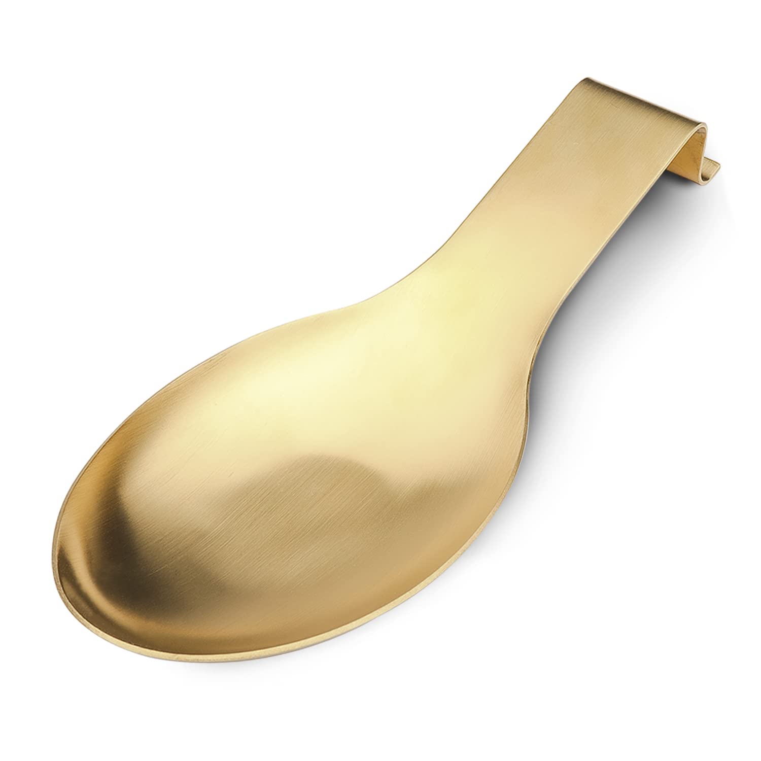 VanlonPro soporte cuchara dorado, ideal para utensilios y goteos.