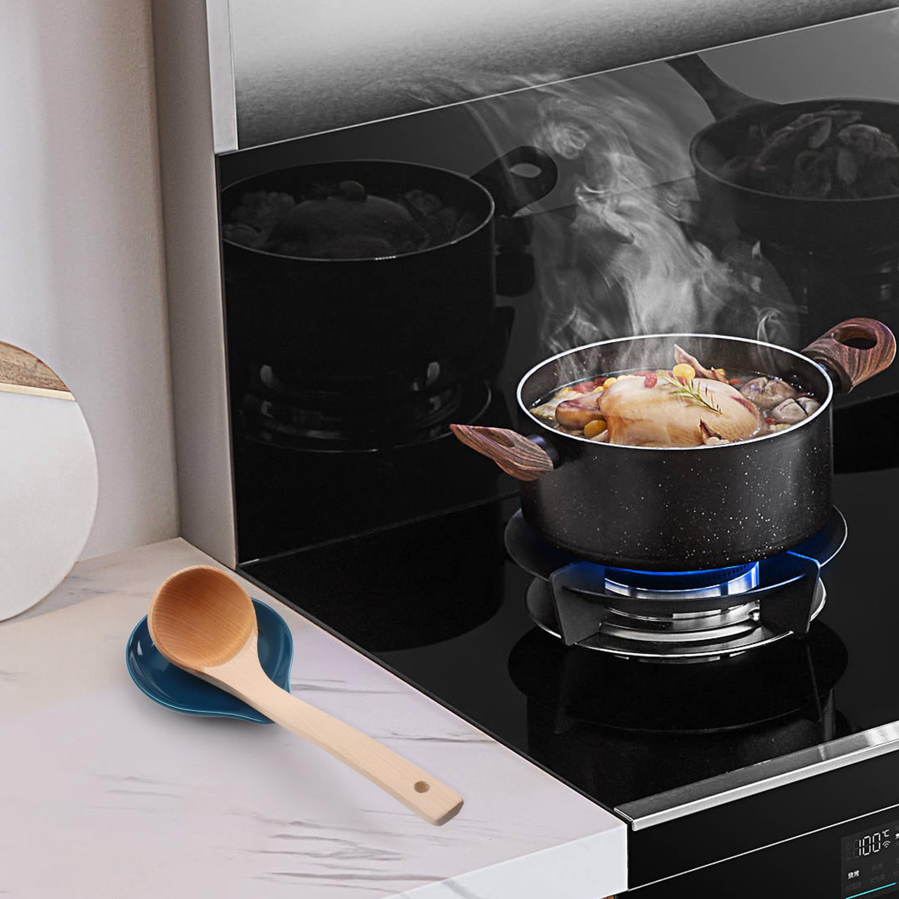 VanlonPro superficie lisa facilita la limpieza tras cocinar.