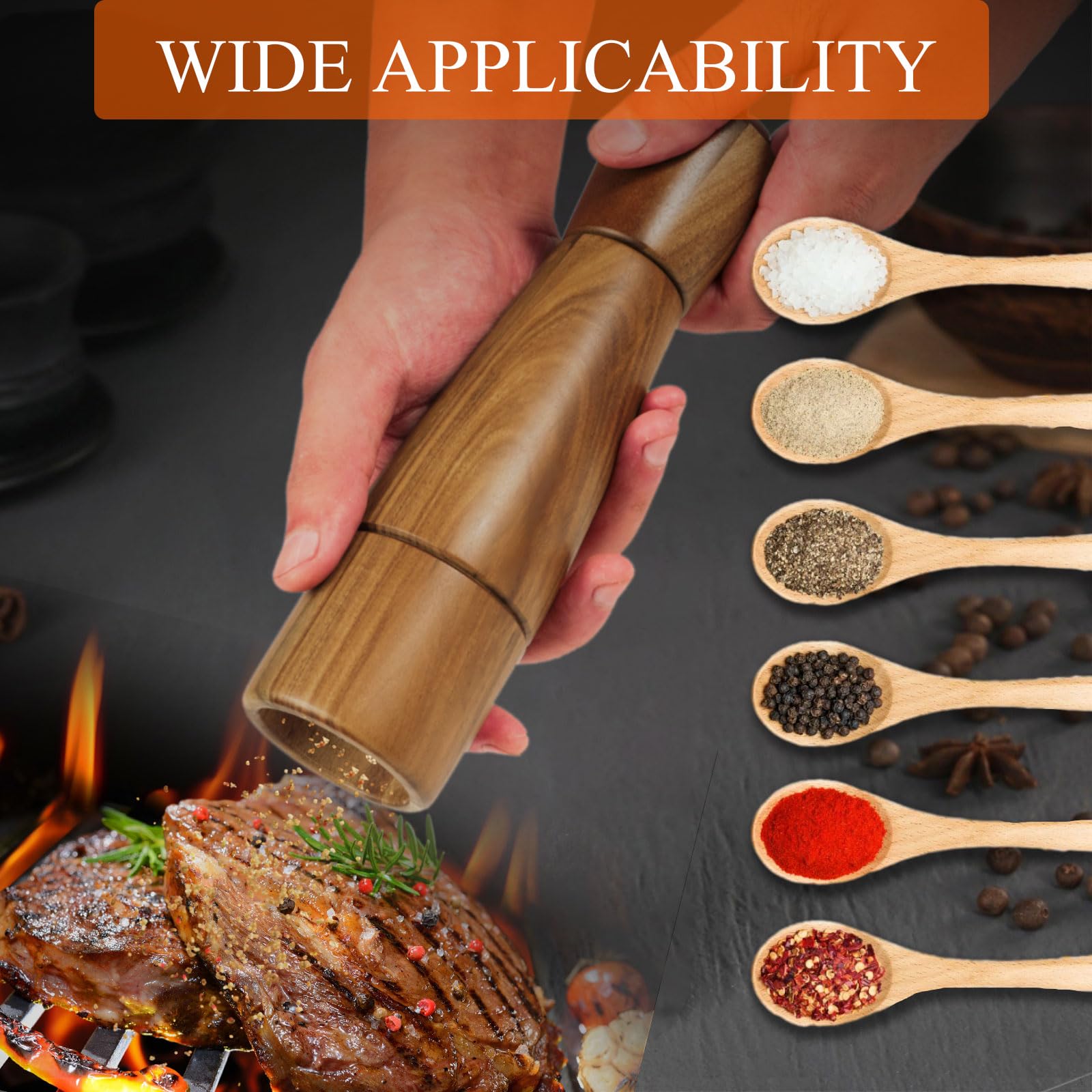 VanlonPro tapa fácil de rellenar para evitar desorden en la cocina.