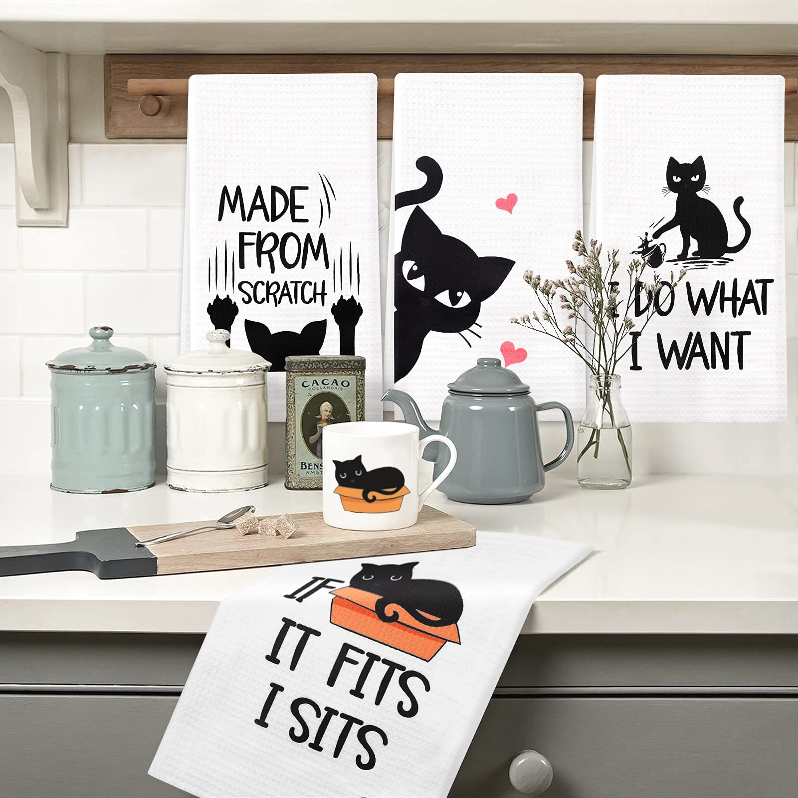 Regalo original Vansolinne para amantes de gatos en casa.