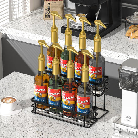 Vantimo uso multifuncional para aceites, vinos y jarabes, organización elegante.