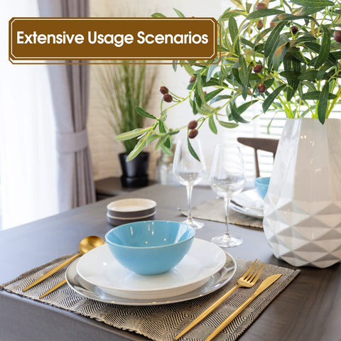 Conjunto VANVRO para mesa de 4 comensales, estilo atemporal