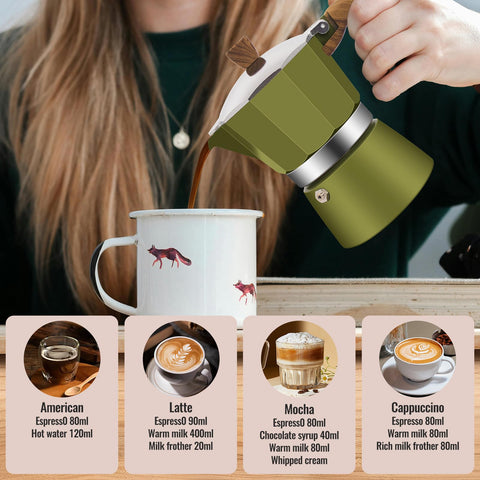 Vaolvpant ideal para casa y reuniones con café de calidad.
