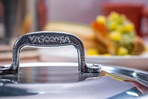 Vasconia compatible con la mayoría de estufas, no inducción