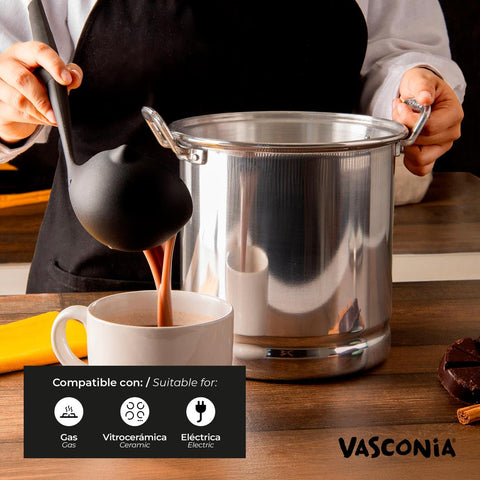 Olla Vasconia para verduras frescas, preservando sabor y textura.