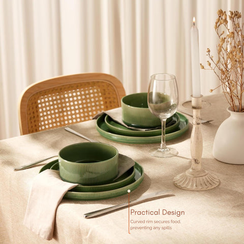 Vase and Vessel: plato de ensalada 8 pulgadas, ideal para porciones frescas.