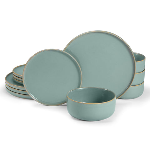 Conjunto Vase and Vessel: platos de cena de 10.5 pulgadas para platos principales