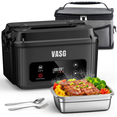 Almuerzo eléctrico VASG con calentamiento 360° para calentar uniformemente.