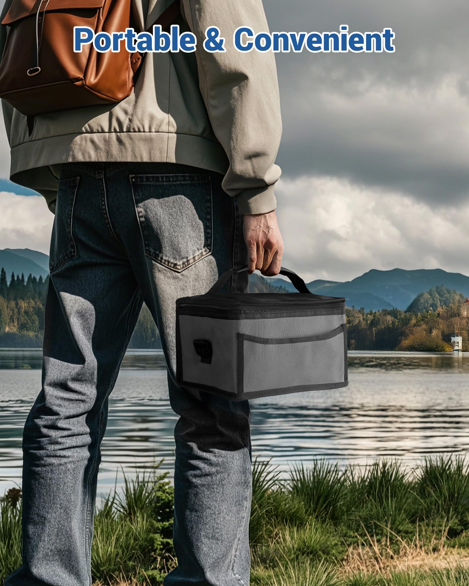 Accesorios incluidos: cubiertos y funda aislante para transporte