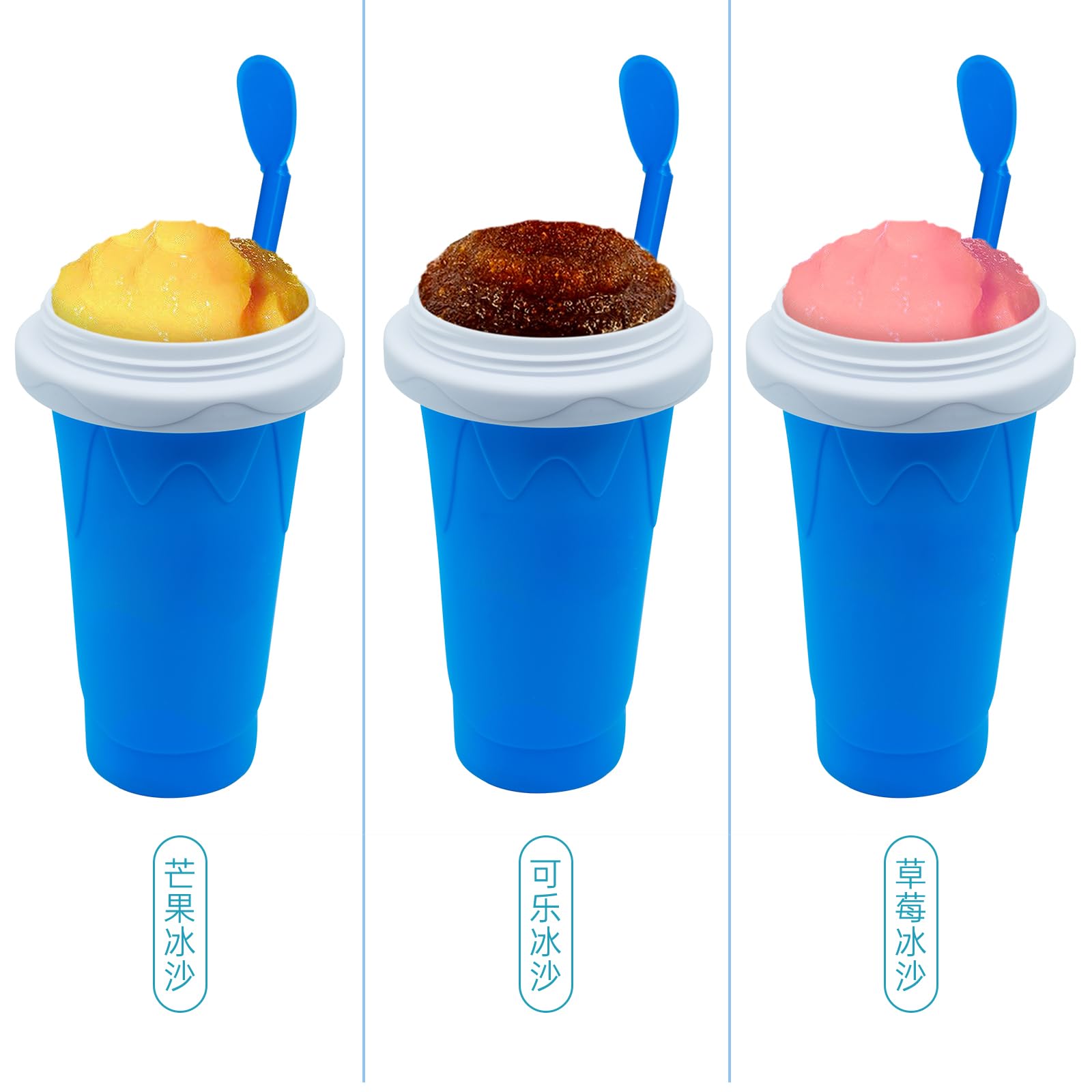 Vaso para granizados apto para uso familiar