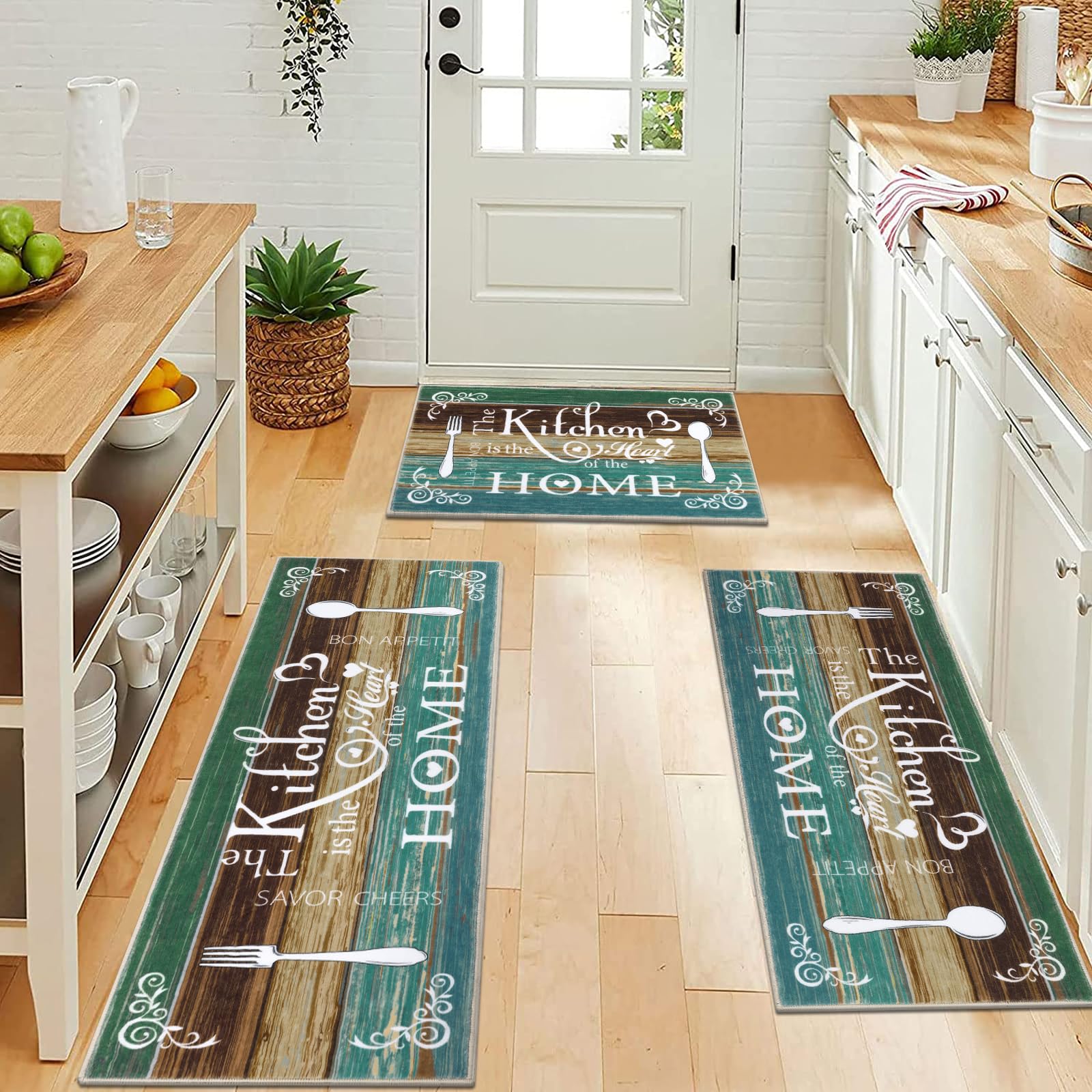 Lavable a máquina Vaukki Boho, facilita limpiar la cocina.