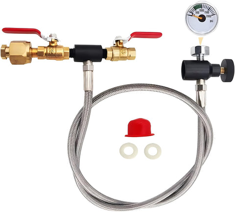 VaVoger adaptador recarga CO2 para soda, seguridad y conveniencia en casa.