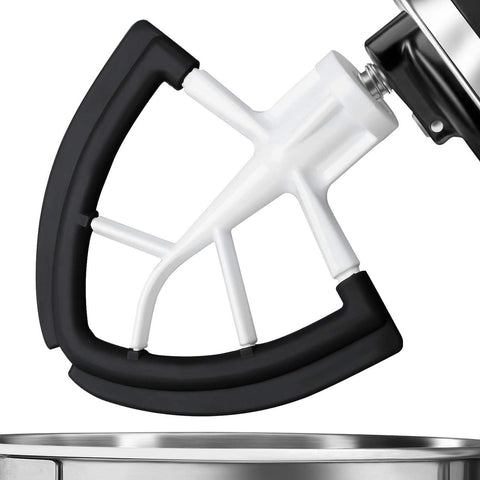 Vaxaape Flex Edge Beater con bordes de silicona para mezclas limpias y uniformes