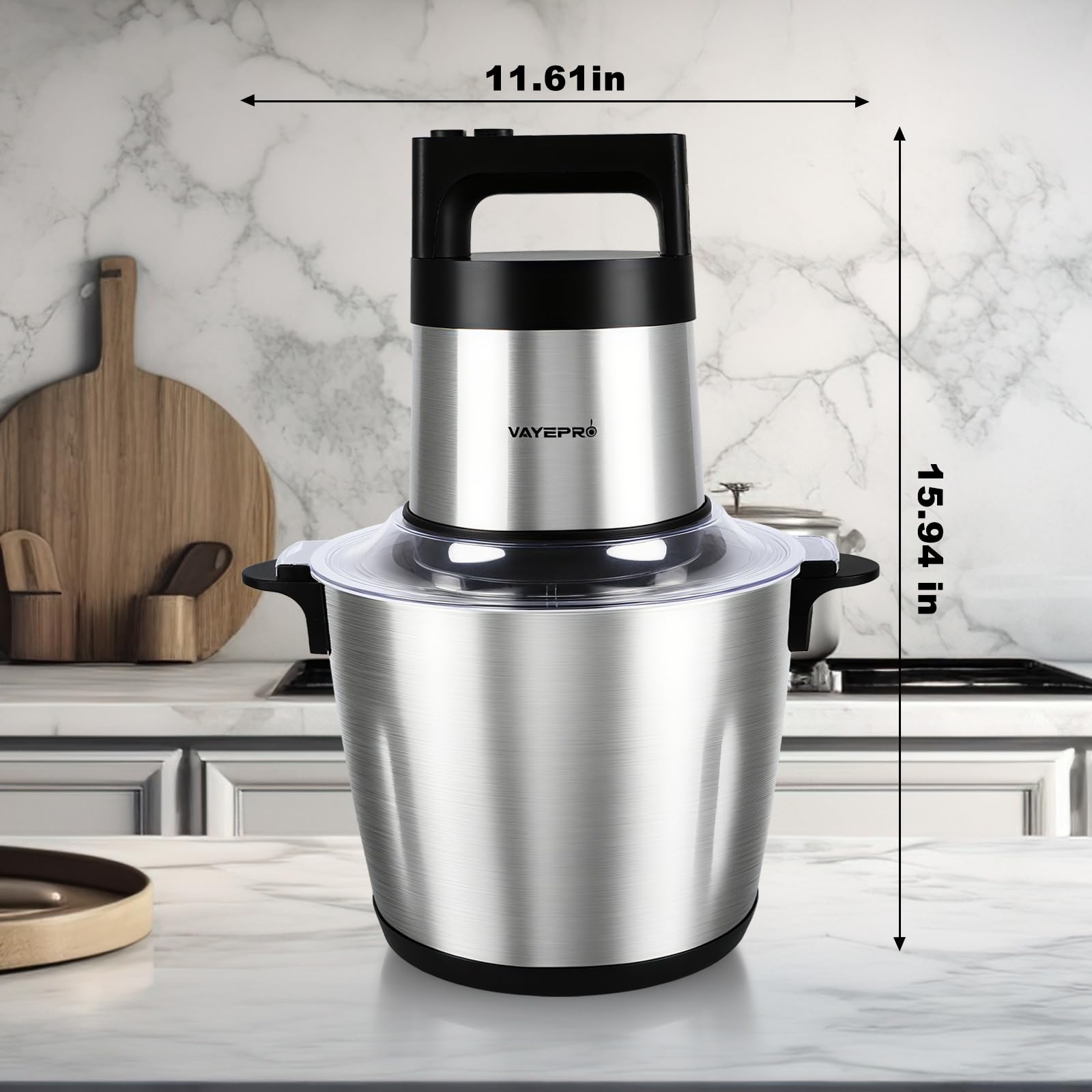 Vayepro permite ajustar textura con dos velocidades para diferentes recetas.