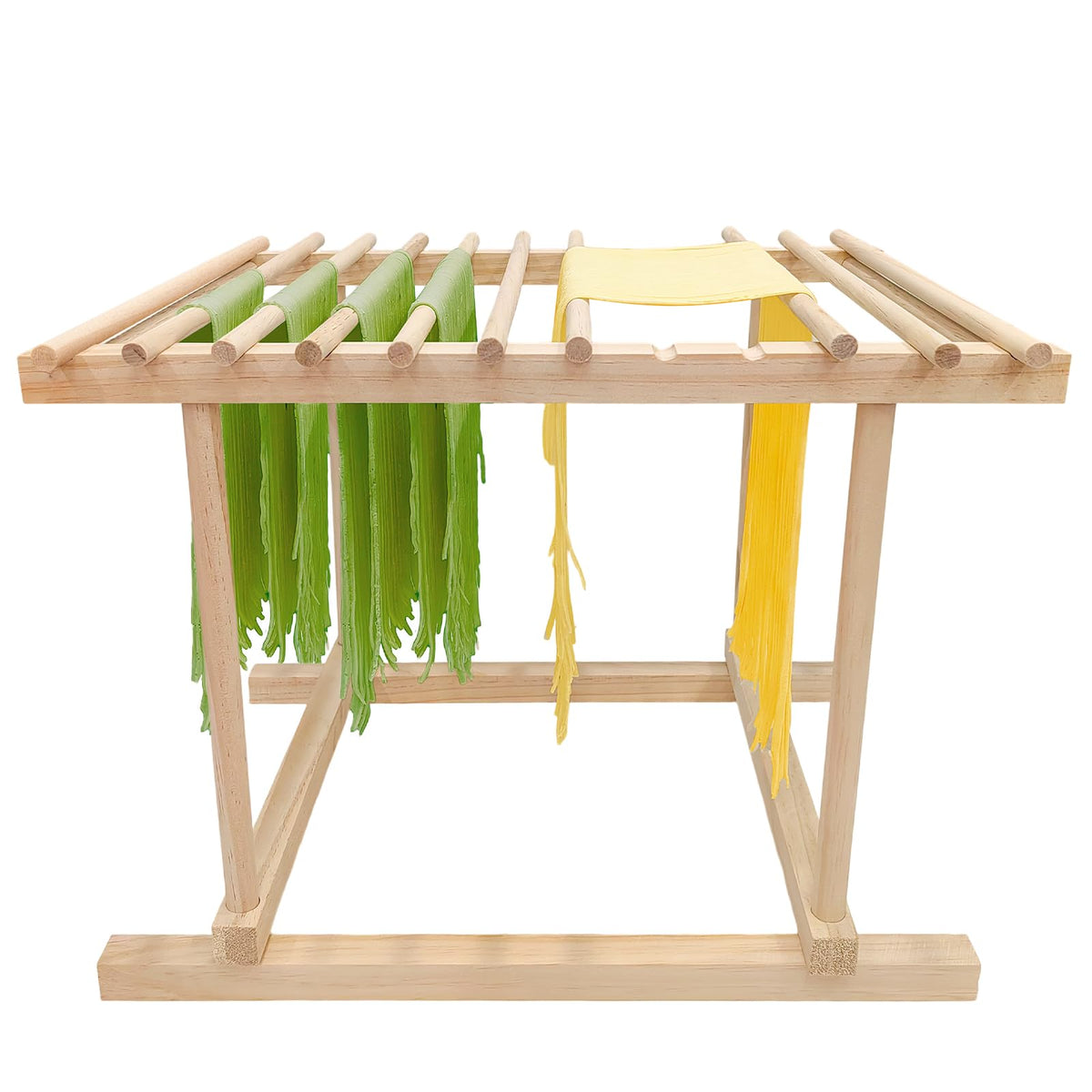 VAZINE estante para pasta con 12 varillas desmontables, secado rápido.
