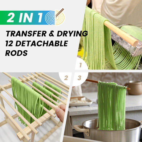 VAZINE transferencia-pasta-facil: transferencia higiénica de la pasta fresca.