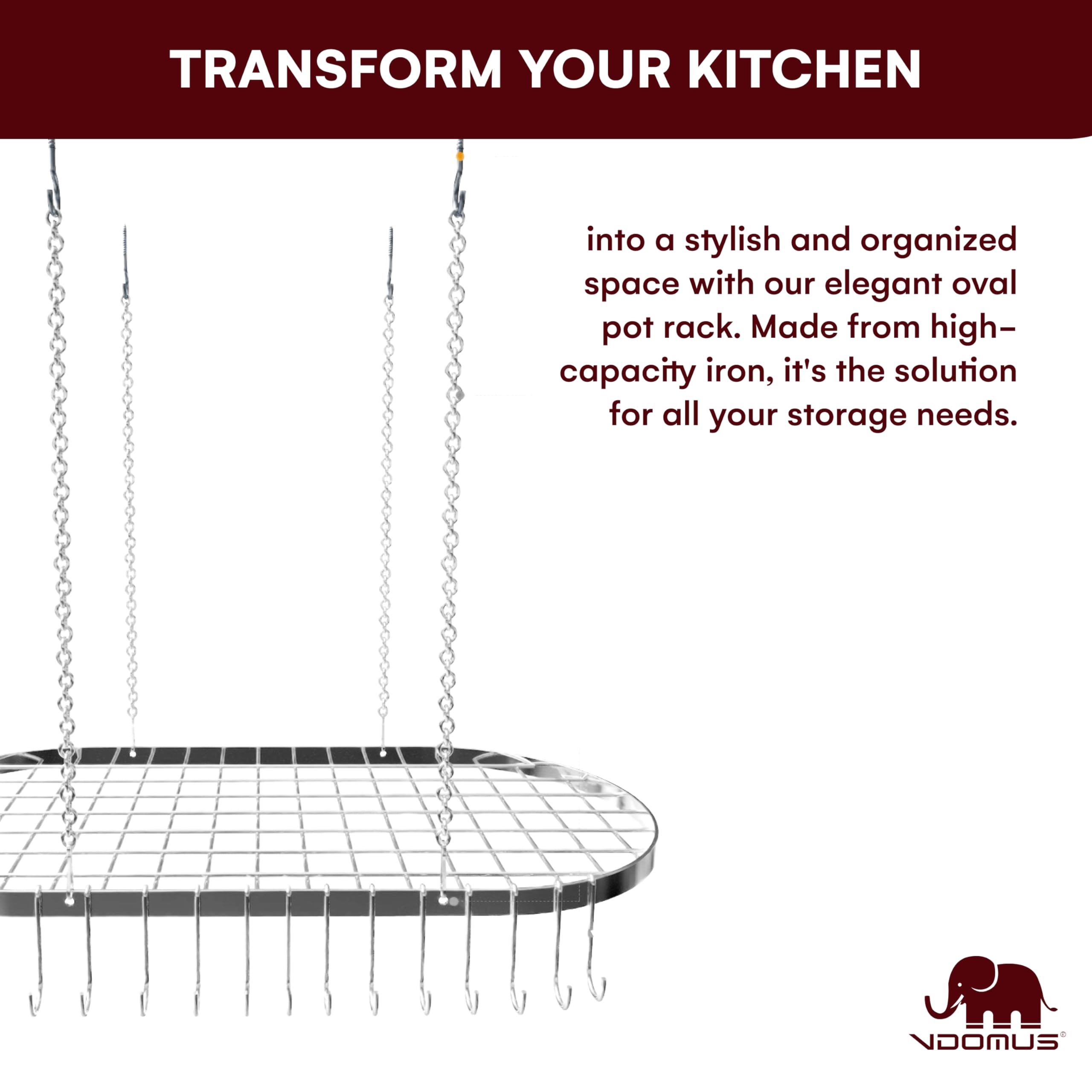 Vdomus diseño-techo-elegante-cocina: añade estilo sin ocupar encimeras.