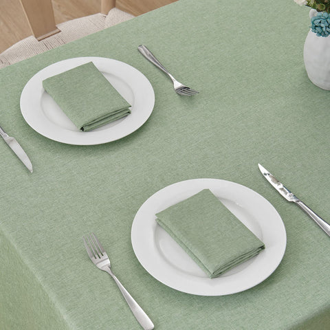 Mantel Veblandy para eventos, resistente a manchas y agua durante cenas.
