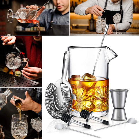 Veecom picos de cóctel dos piezas para decorar bebidas