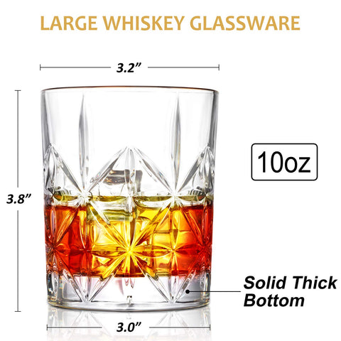 Veecom vaso de cristal claro, mejora la presentación de la bebida.