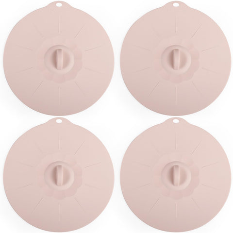 VEELAM tapa de silicona 7-8 pulgadas para copa, mantiene frescura y evita derrames