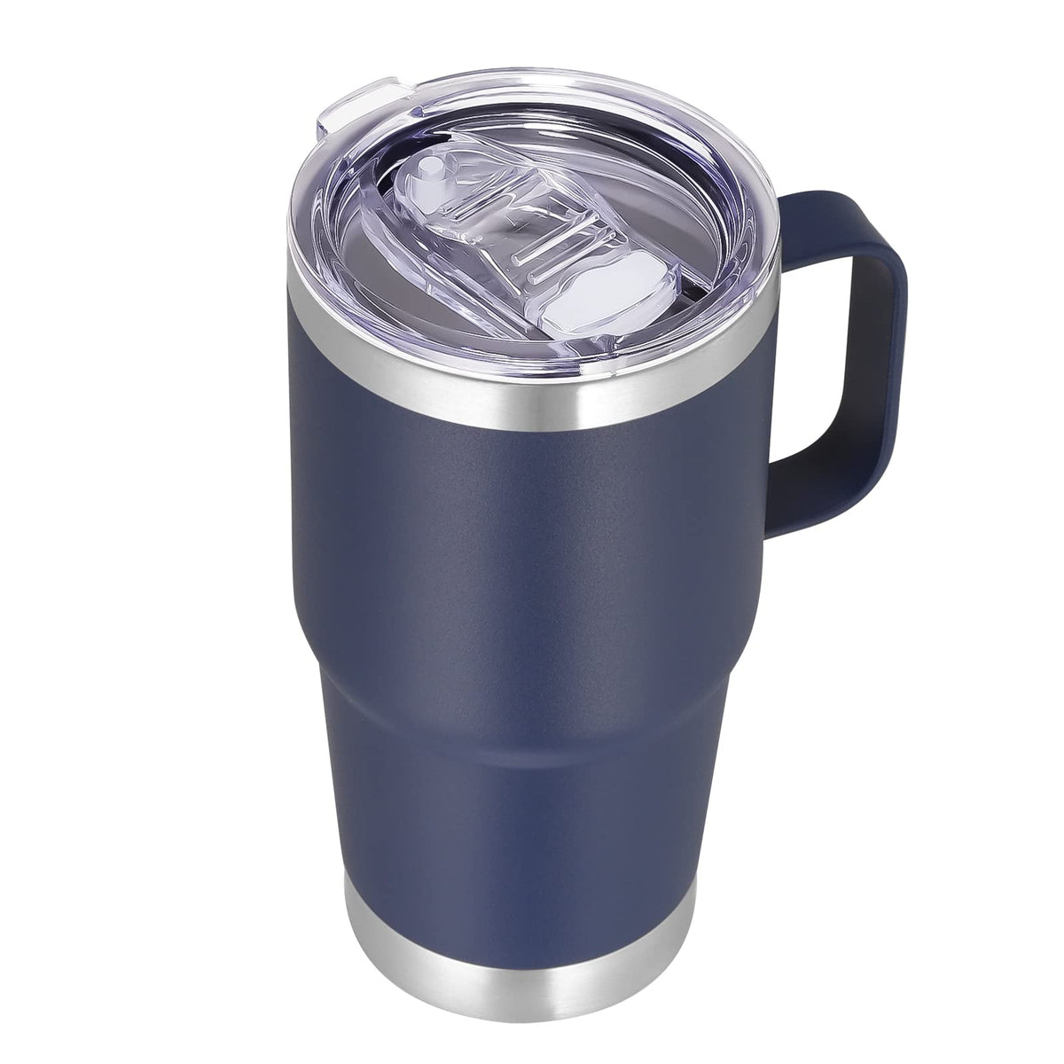 VEGOND taza térmica 20 onzas con manija y tapa, ideal para viajes