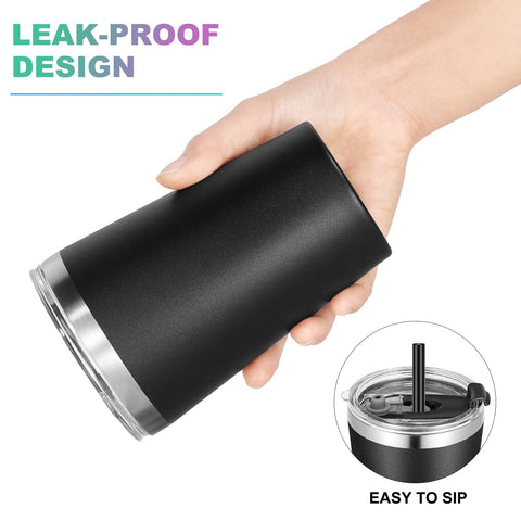 VEGOND Tumbler 12oz para uso diario cómodo en casa, trabajo o picnic.