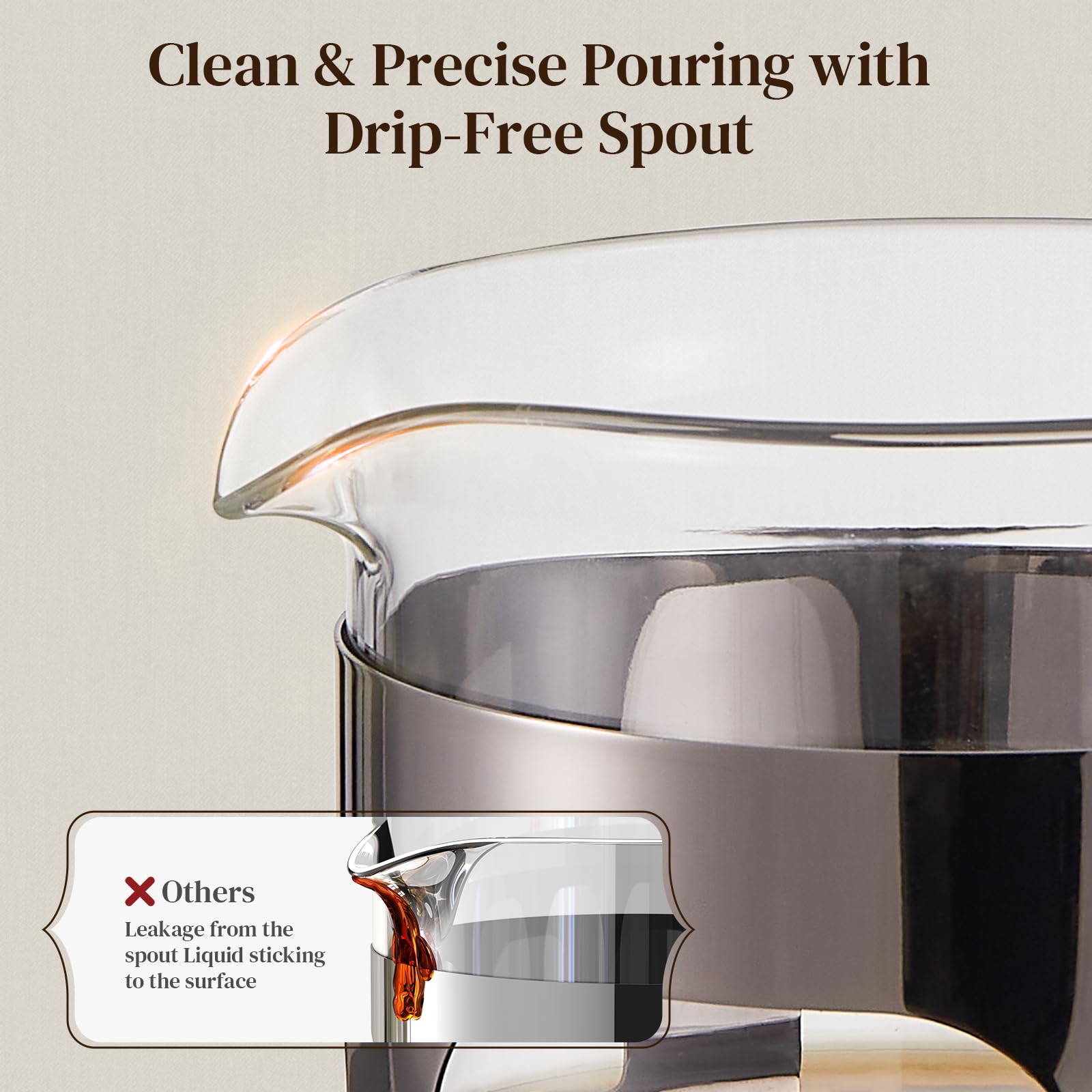 Compatible con infusiones en frío para bebidas refrescantes.