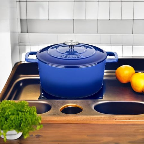 Velaze olla apta para horno e inducción hasta 500°F.