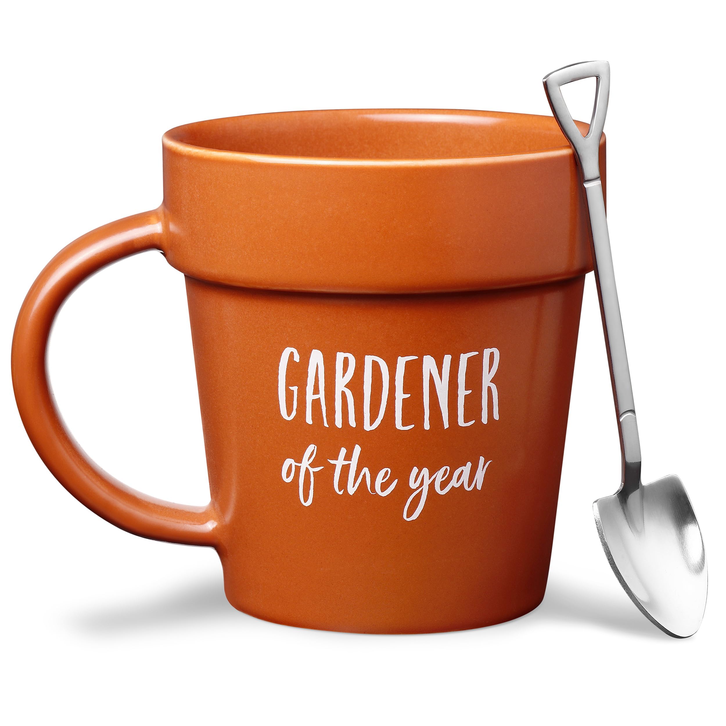 Velenti Gardener: maceta con pala para mezclar café
