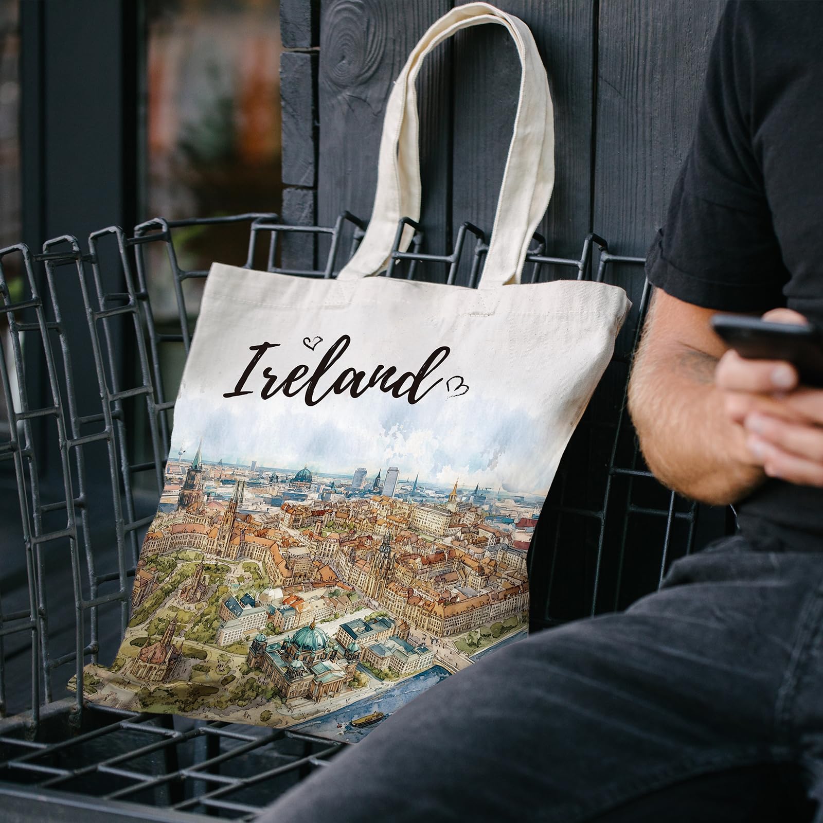 VeloKomo Irlanda, uso diario para compras, gimnasio y trabajo.