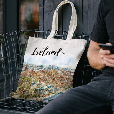 VeloKomo Irlanda, uso diario para compras, gimnasio y trabajo.