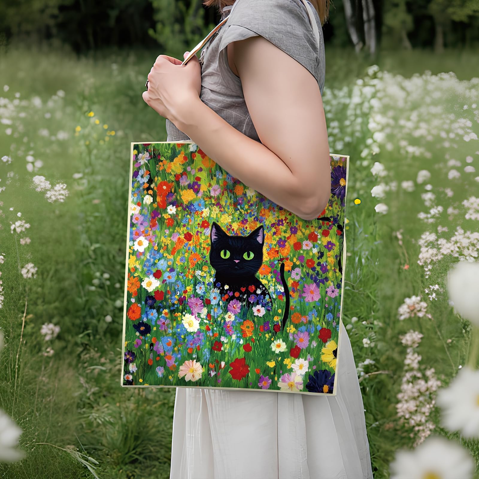 Tote de VeloKomo, lienzo de algodón ligero y duradero
