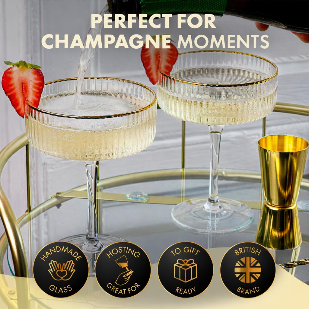 VEMACITY vaso medidor dorado, porciones precisas para cocteles caseros.