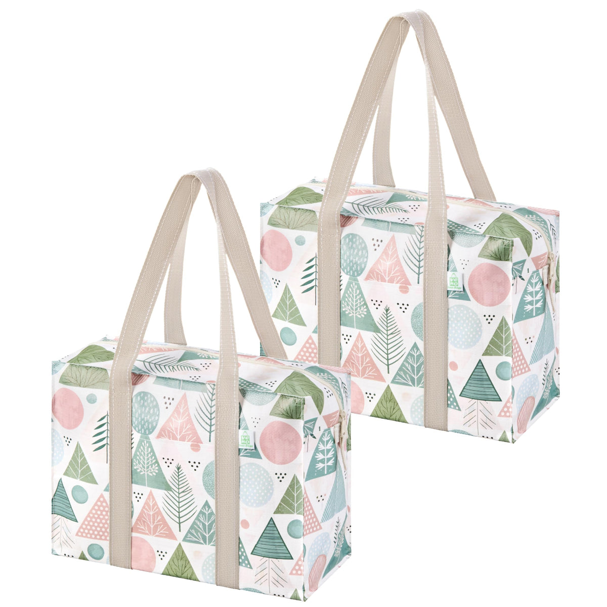 Bolsa VENO Navidad compacta con bolsillo frontal para guardar teléfono y cartera.