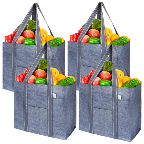 VENO bolsas de compra con gran capacidad para transportar más compras.