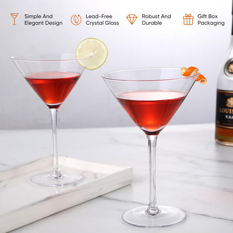 VENVENWEAVS copa martini con diseño moderno y borde suave para experiencia lujosa