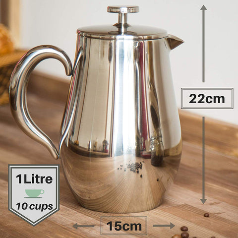 VeoHome filtración versátil para té y café sin residuos de filtros
