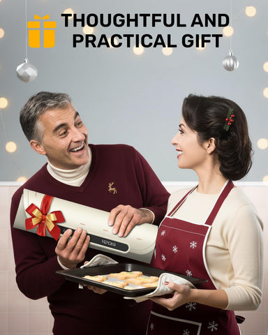 VEPOKA bandeja calentadora regalo práctico para amantes de la cocina y fiestas