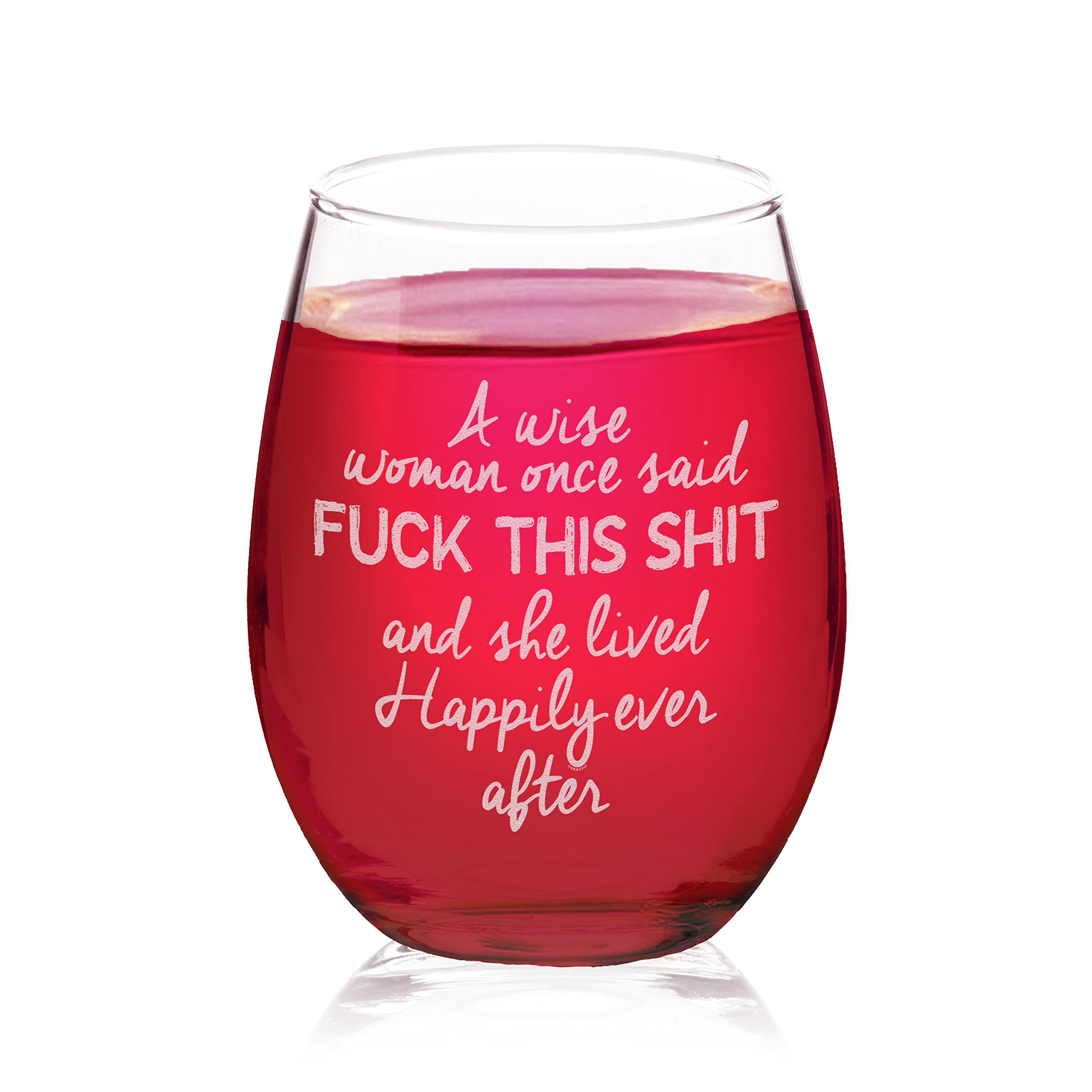 Veracco vaso vino sin tallo grabado láser para momentos elegantes y duraderos.