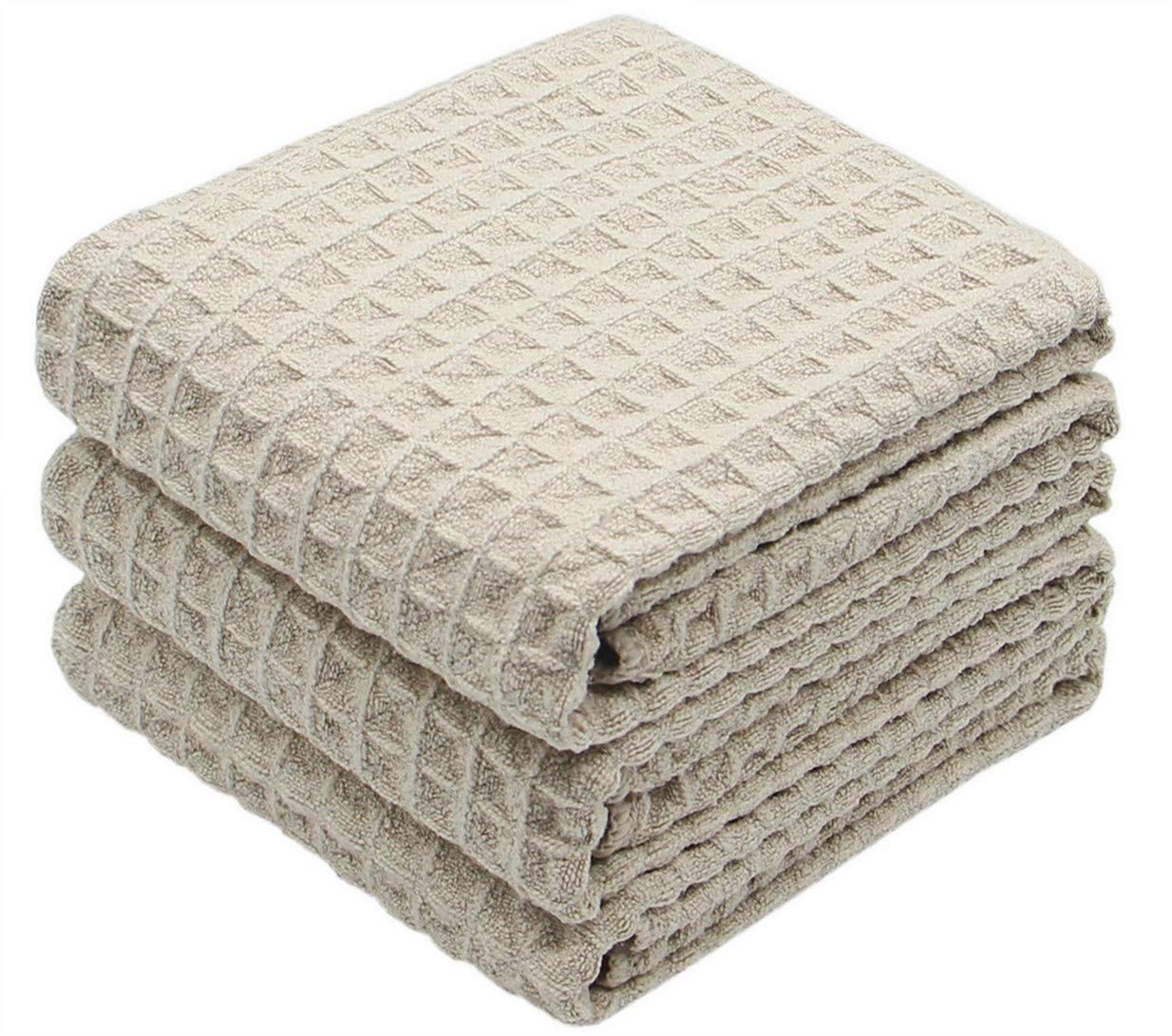VeraSong toallas de cocina con tejido panal para alta absorción