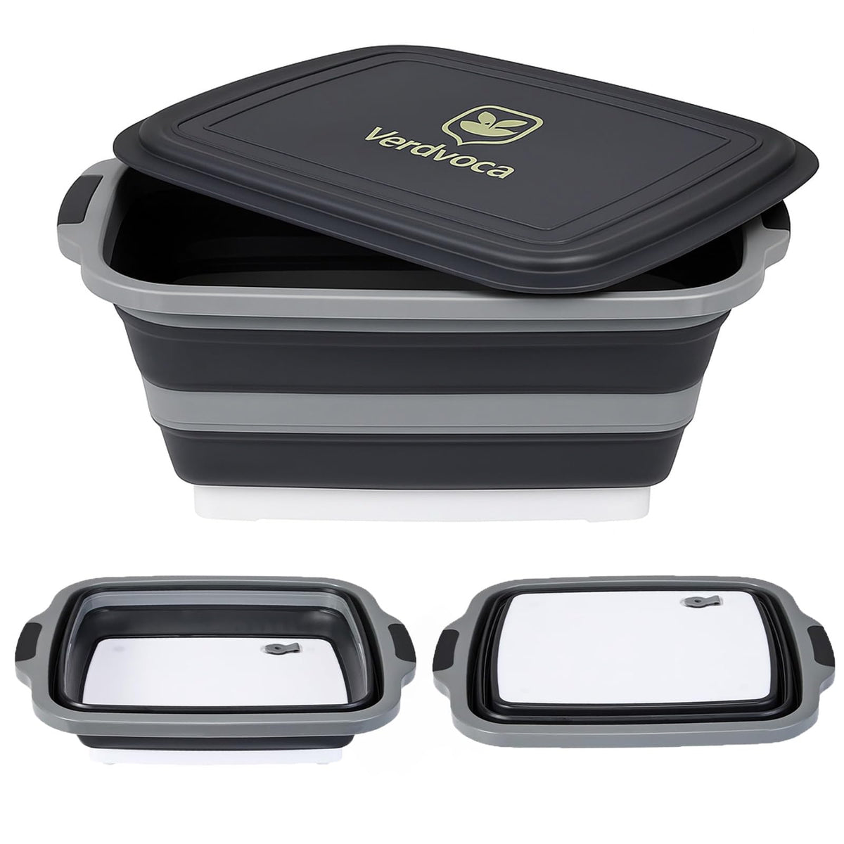 Verdvoca tina-preparacion-plegable-bbq-con-tapa-tabla-cortar, ideal para barbacoa.