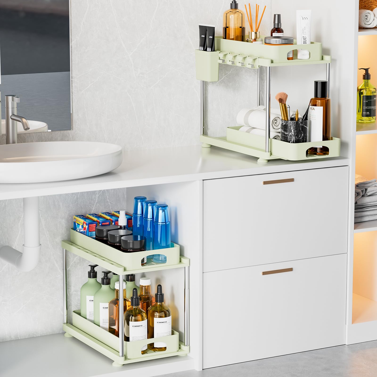 VERIFOST Organizador ideal para cocina y baño, optimiza espacios.