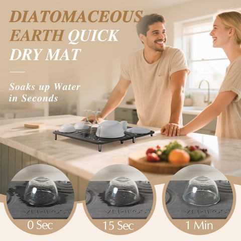 VERIFOST superficie de secado doble para cocina, aprovecha mejor el espacio.