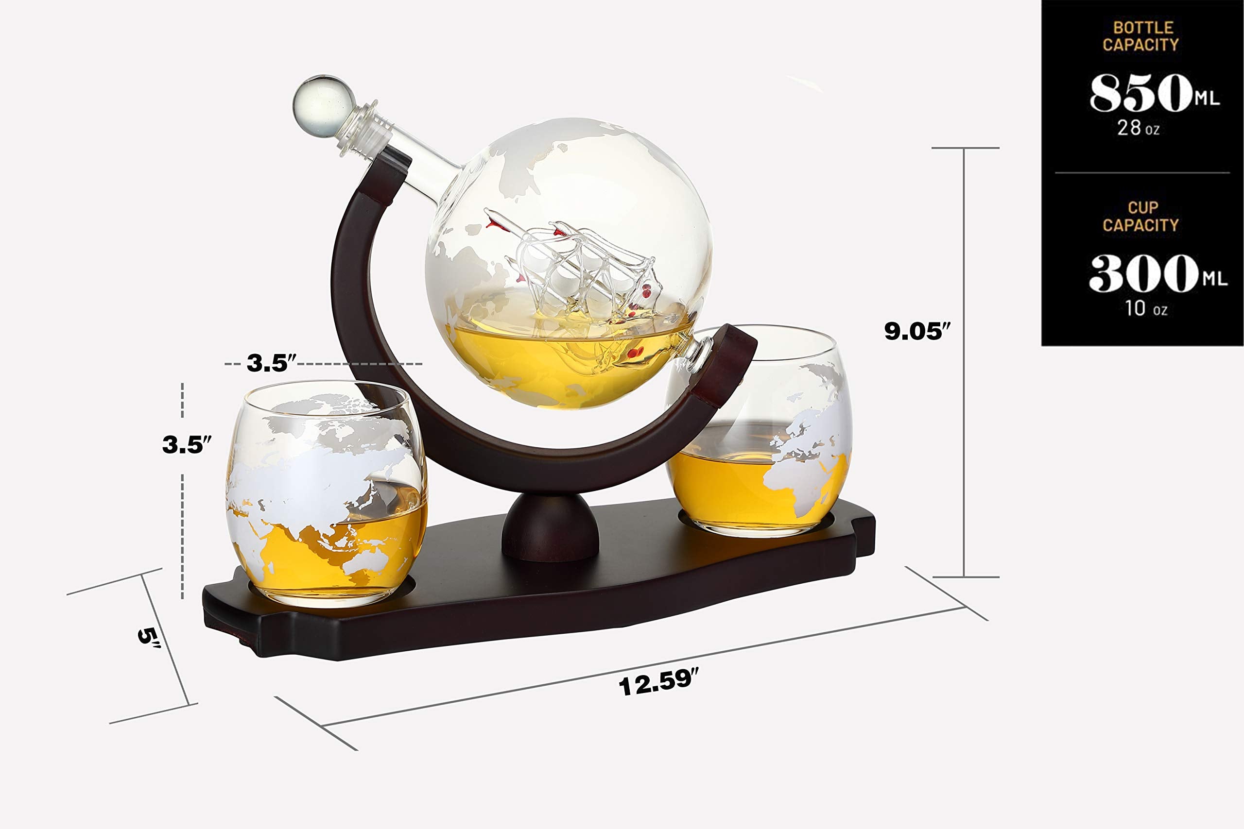 Verolux caja regalo decorativa, ideal para bodas, aniversarios y cumpleaños.