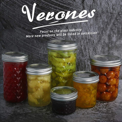 Ideal para eventos: tarros VERONES Mason para recuerdos y regalos.